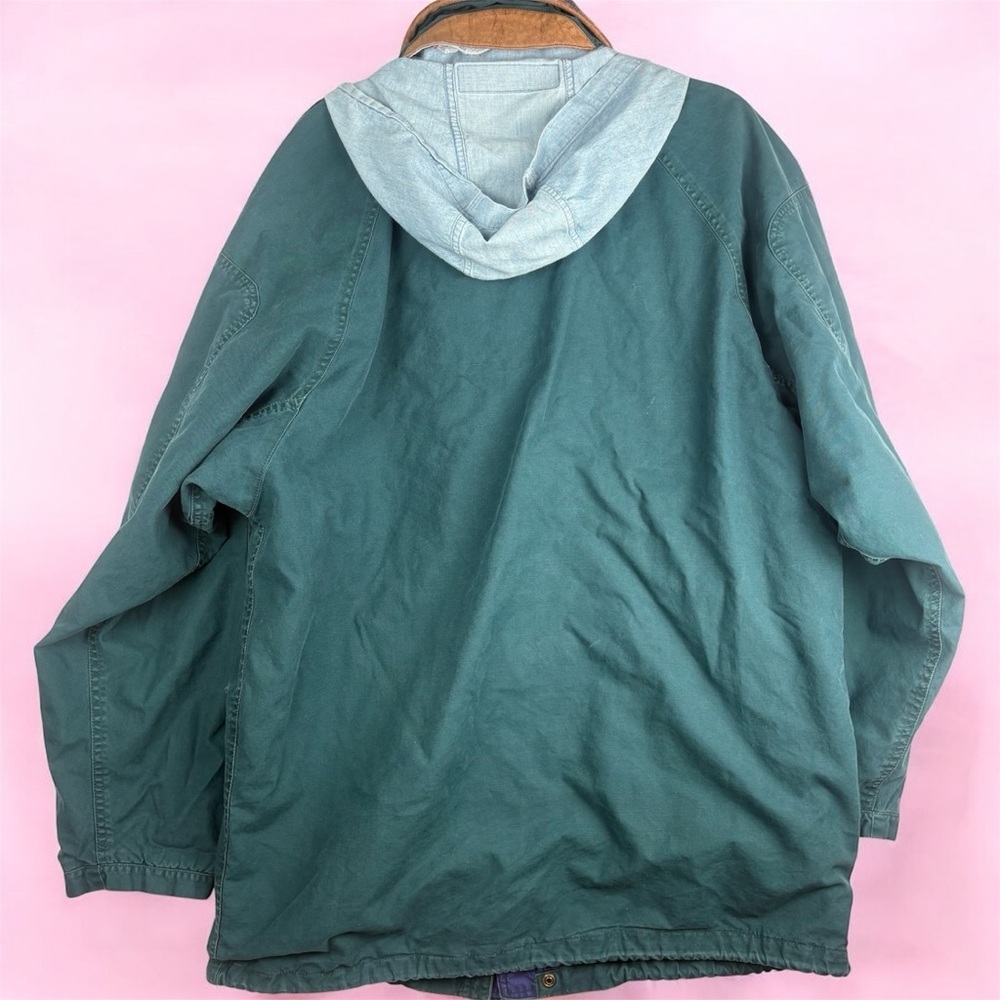 Vintage Class 955 Green and Blue Military Field / Bomber Jacket Small - Picture 2 of 14